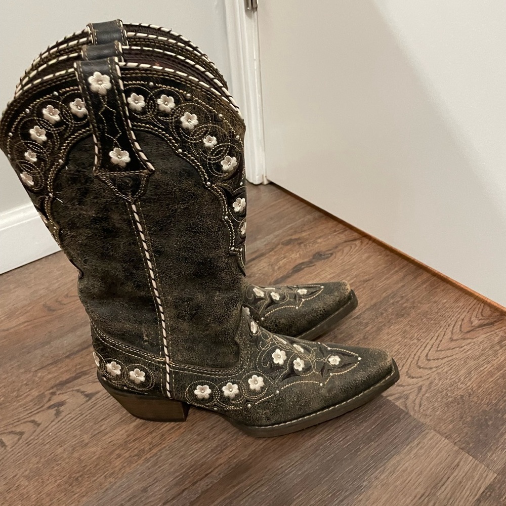 Durango Floral Cowboy boots